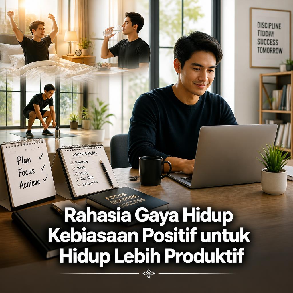 Rahasia Gaya Hidup Kebiasaan Positif untuk Hidup Lebih Produktif