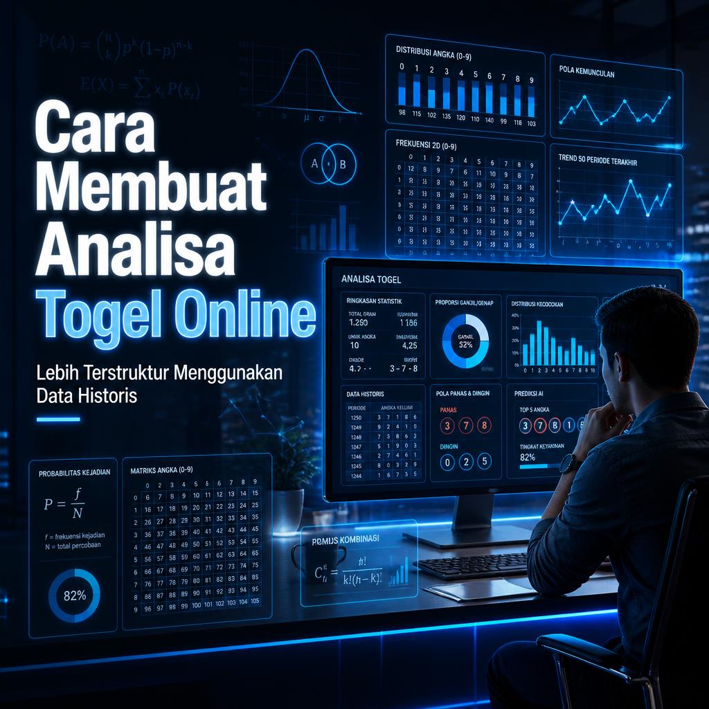 Cara Membuat Analisa Togel Online yang Lebih Terstruktur Menggunakan Data Historis